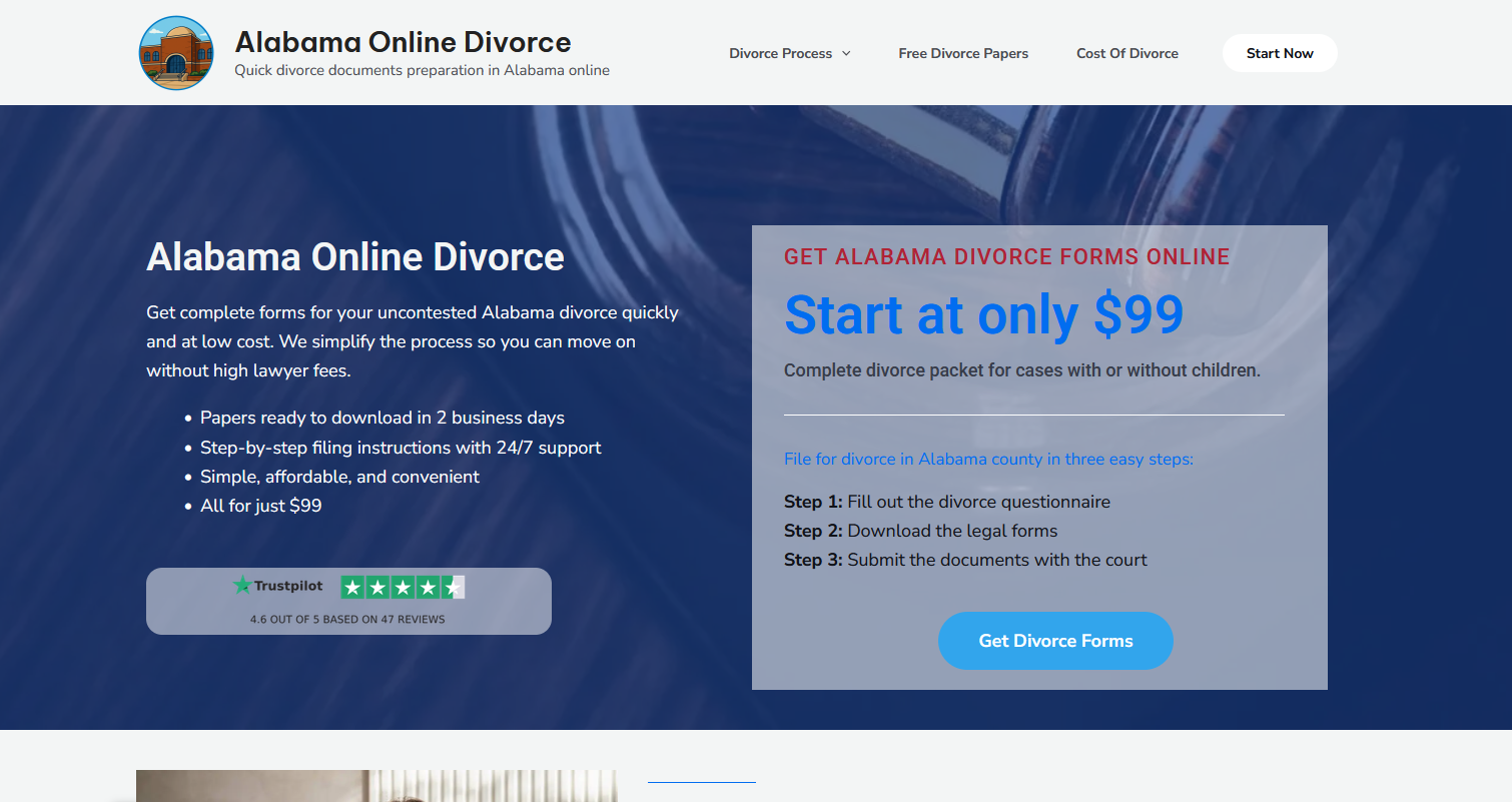 alonlinedivorce.com