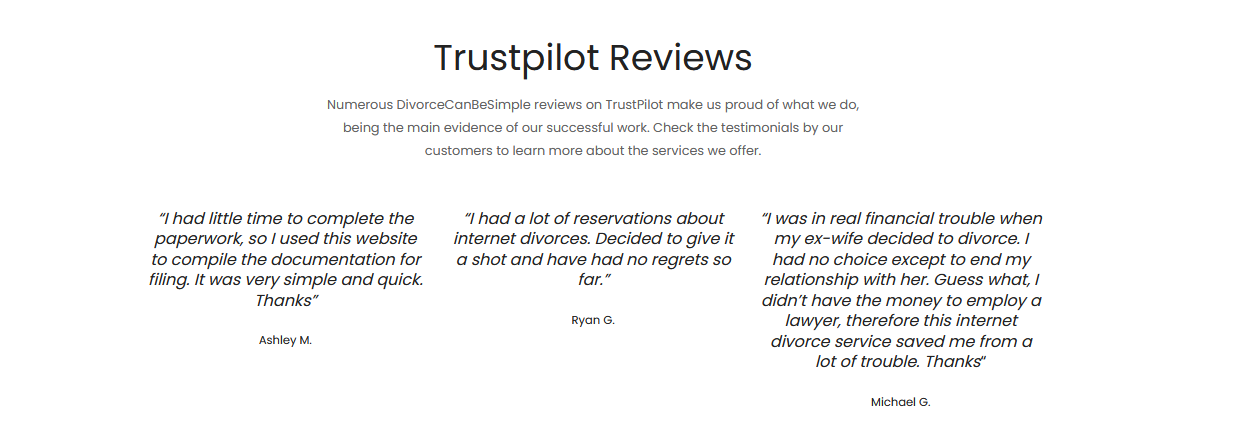 DivorceCanBeSimple reviews
