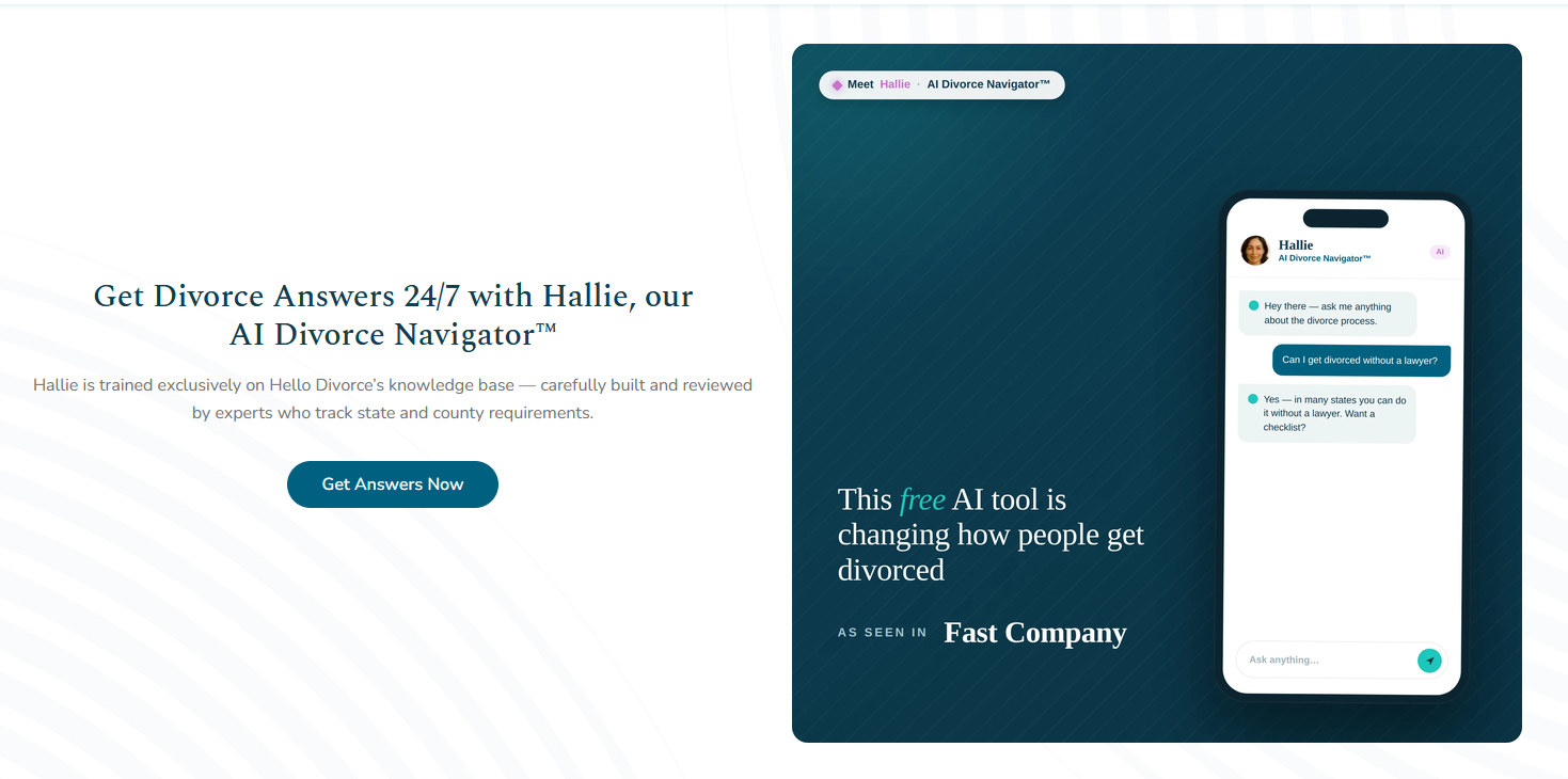 Hello Divorce AI Navigator