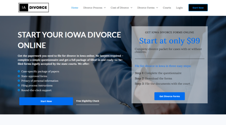 iaonlinedivorce.com