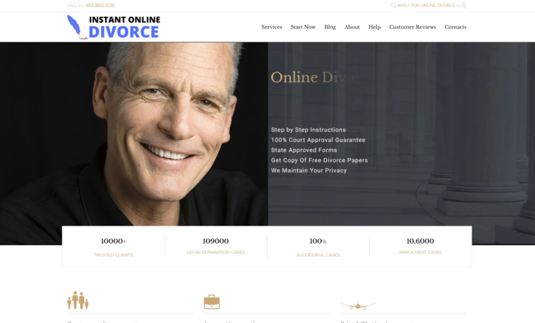 instantonlinedivorce.com
