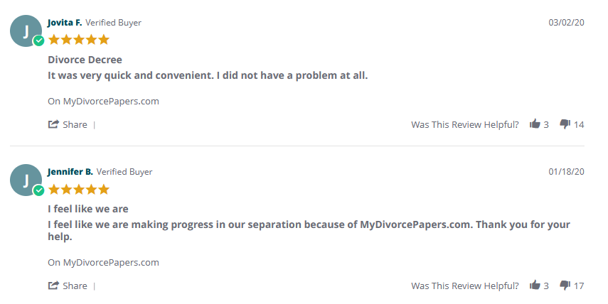 MyDivorcePapers reviews