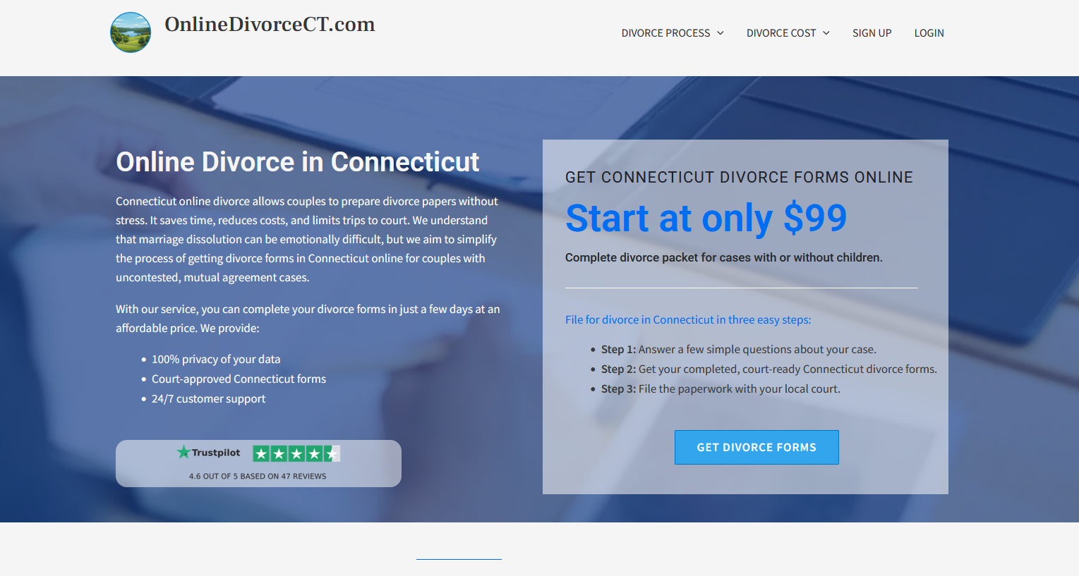 onlinedivorcect.com