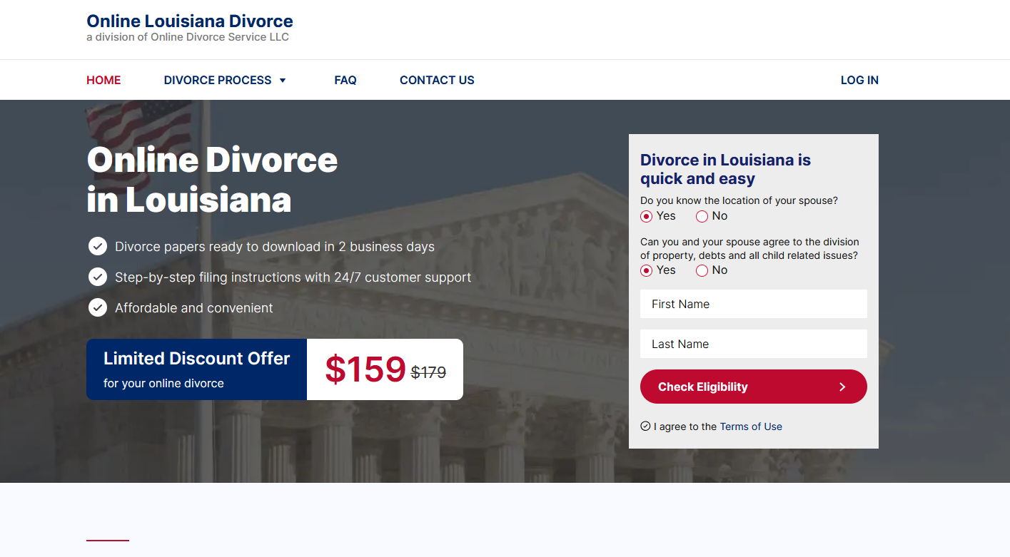 onlinelouisianadivorce.com