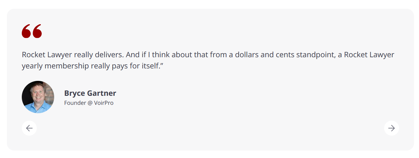 Rocket Lawyer reviews